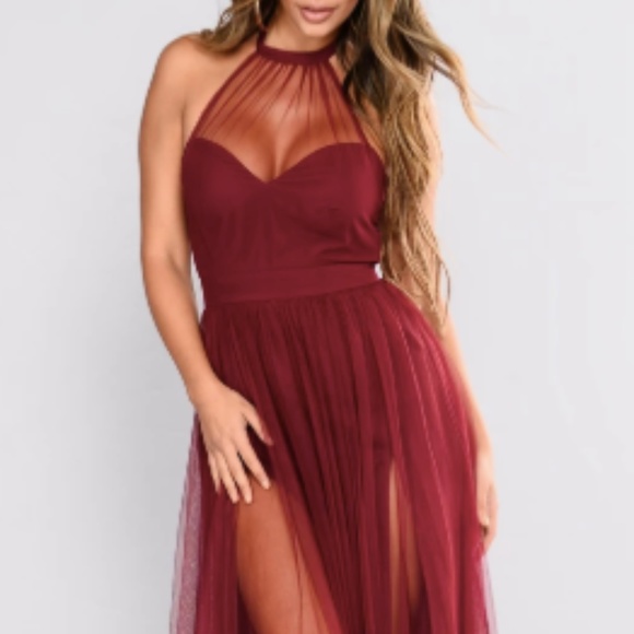 off the tulle gown fashion nova